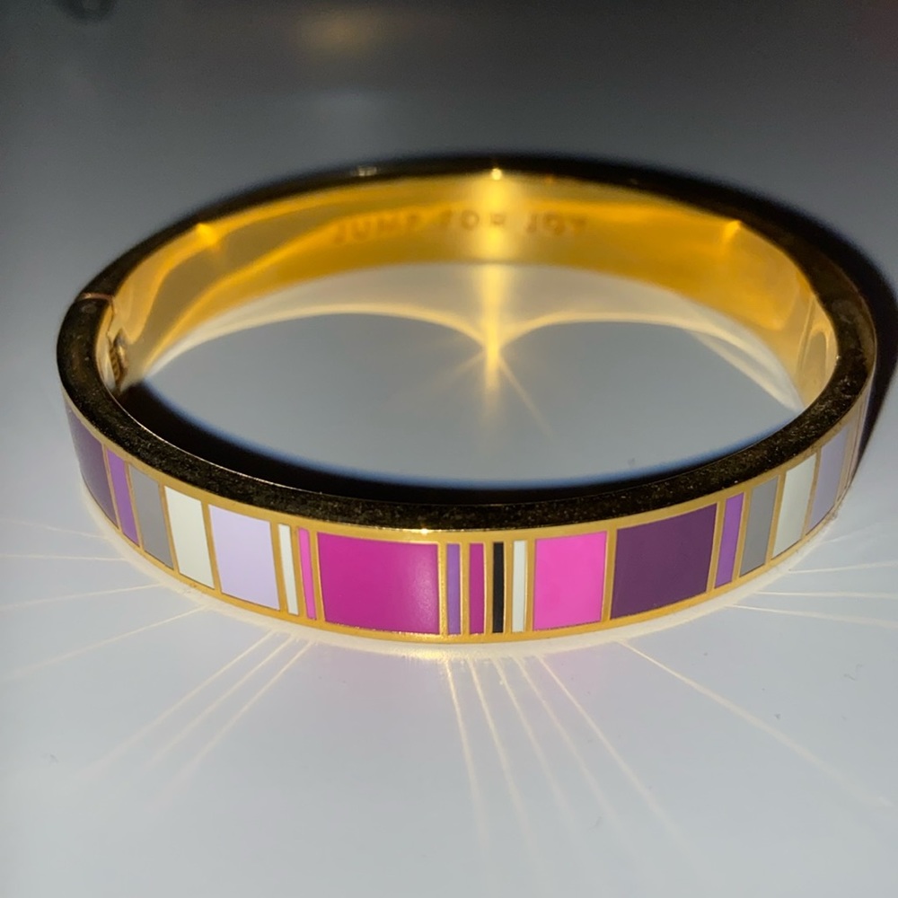 kate spade hinged idiom bangle